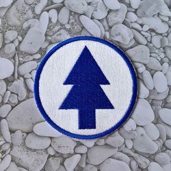 dipper pines tree patch sew on or hook and loop