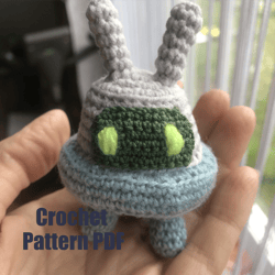 pattern robot roberto - pdf download - crochet pattern