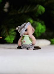 elephant lewis 9cm fantasy creature toy, creation doll, animal doll, fantasy beast, furry art, furry doll, push toy