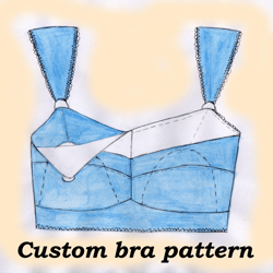 nursing bra pattern, custom bra pattern, nicole, nursing bra sewing pattern, sewing pattern for nursing mom