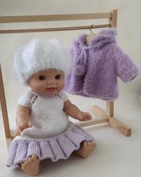 clothes for doll minikane miniland paola reina 14 inch, set clothes for doll 13 inch, outfit for doll