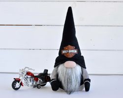 gnome biker modern farmhouse decor