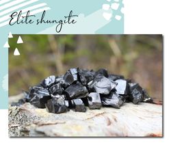 elite shungite healing crystals. emf protection