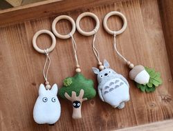 totoro  handing play gym toys/  totoro nursery decor