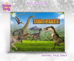 dinosaur birthday party, dino party custom backdrop, wild birthday party, dinosaur school party