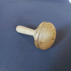 wood darning and mending mushroom/egg. useful sewing gift for mom or grandma