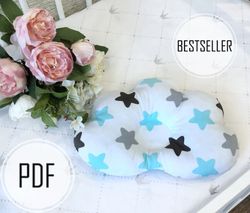 cloud pillow, cloud cushion, pillow cloud, baby pillow pattern, baby pillow, pillow pattern, baby boy pillow