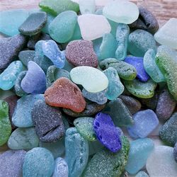 large sea glass bulk natural beach combed glass-japanseaglass