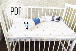 caterpillar pattern / bad pillow pattern / baby pillow diy