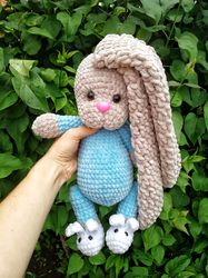 crochet bunny pattern, amigurumi pattern, crochet animals, crochet patterns