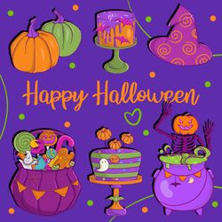 halloween clipart png, magic clipart, halloween party clipart