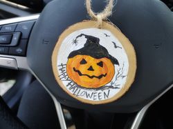 mirror hanging boho car charm halloween