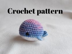 crochet whale pattern, amigurumi whale pattern