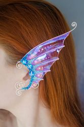 mermaid ear cuffs no piercing, elf ear cuffs jewelry, fairy earrings