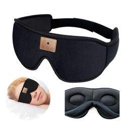 sleep headphones, bluetooth 5.0 wireless 3d eye mask