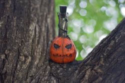 halloween bottle pumpkin potion bottle halloween decor