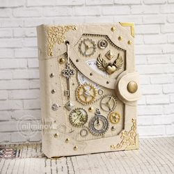 steampunk wedding guest book a6 girlfriend gift girl journal for couple engagement gift geek wedding anniversary gift