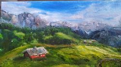 landscape painting impressionism original art oil artwork