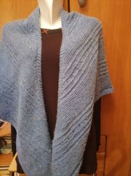 shawl made of natural wool.