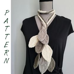 crochet pattern scarf