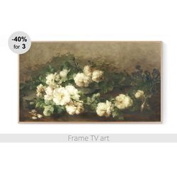 samsung frame tv art digital download, samsung frame tv art flowes, frame tv art still life, frame tv art painting 392