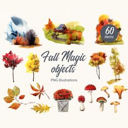 fall magic objects 60 items