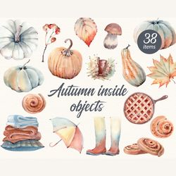 autumn inside objects