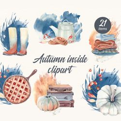 autumn inside clipart