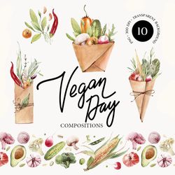 vegan day compositions