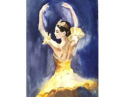 ballet oil painting ballerina original art dance artwork ballet wall art by olivkan