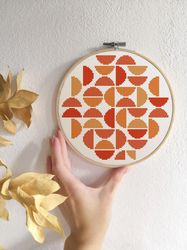 contemporary cross stitch pattern pdf abstract cross stitch for beginners easy counted cross stitch geometric xstitch