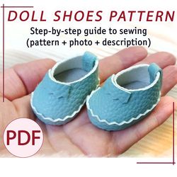 pattern doll slippers pdf digital guide to creating doll shoes without sewing