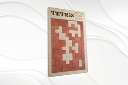 Puzzles Tetris svg dxf files for laser cutting. Laser design, glowforge svg.