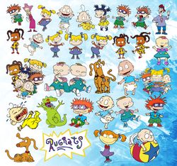 rugrats , rugrats svg, colorful rugrats, rugrats svg for sublimation, mug sublimation designs