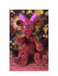 baphomet.baphomet doll.demon doll.cute baphomet.pagan doll.satanic goat doll.plush baphomet.baphomet home decor.