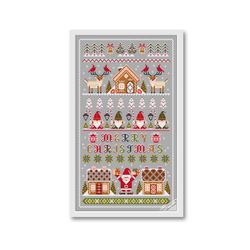 christmas cross stitch pattern 6