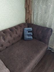 letter pillow e  / alphabet pillow / number pillow / soft letters / initial cushion / name pillow / decor pillow