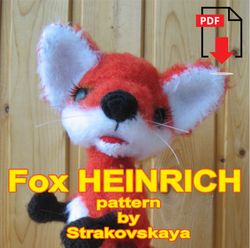 tutorial: fox heinrich sly crochet pattern