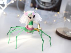 creepy cute doll spider halloween gift for best friend collectibles art doll horror small gift for mom