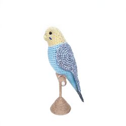 weighted stuffed budgie