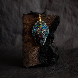 pendant "lamia". handmade. magical jewelry.