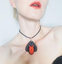 pendant "bestiary". handmade. magical jewelry.