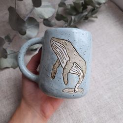 Cute heart mug/ FOR ORDER/ Handmade pottery mugs/ Dainty heart mug/ LOVE  YOU/ Ceramic heart mug/ Clay heart coffee cup