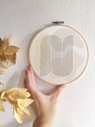 abstract cross stitch pattern modern cross stitch pdf hand embroidery pattern