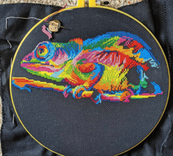 cross stitch pattern pdf rainbow cross stitch animal cross stitch pattern modern cross stitch pattern