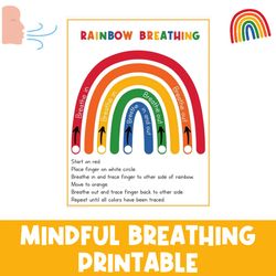 deep breathing | grounding | calm down strategies | poster | coping skills | calm corner | techniques | busy book