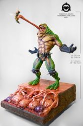 handmade figure zitz from battletoads