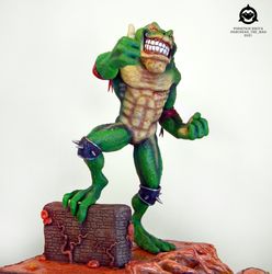 handmade figure rash from battletoads