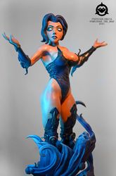 handmade figure dark queen from battletoads