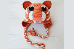 crochet pattern tiger hat